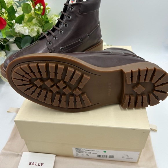 Men’s BALLY PAPHOS leather ankle boot size 13 made in Italy main image 10